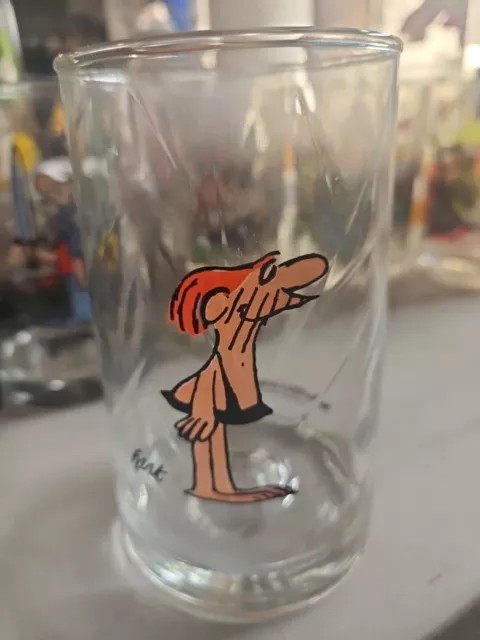 VTG 1981 Arby's B.C Ice Age Caveman Comic Collector Series Glasses Johnny Hart