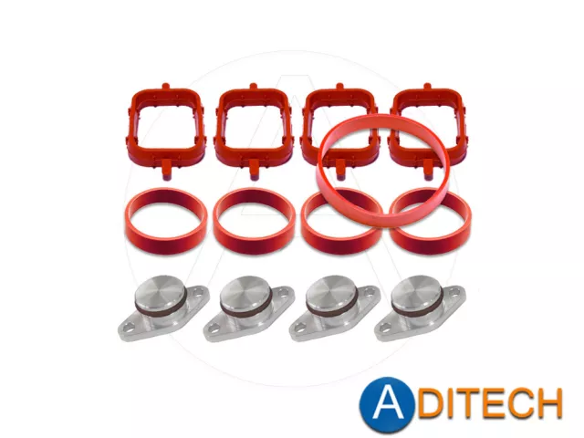 4 x 22 mm Swirl Flap Repair Set Fix Gaskets for BMW M47