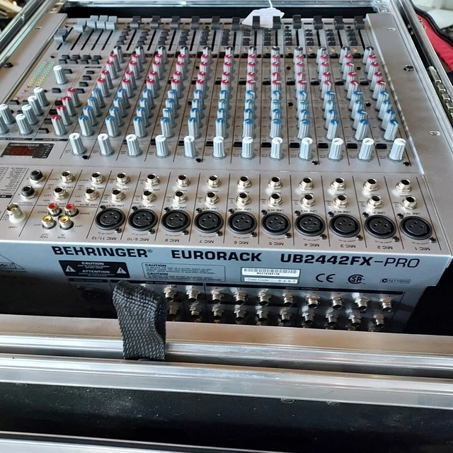 BEHRINGER EURORACK UB2442FX Pro Audio MIxer Digital Multi