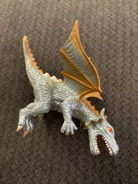 Toy Major Elite Dragon Figure PVC Wings Blue B36