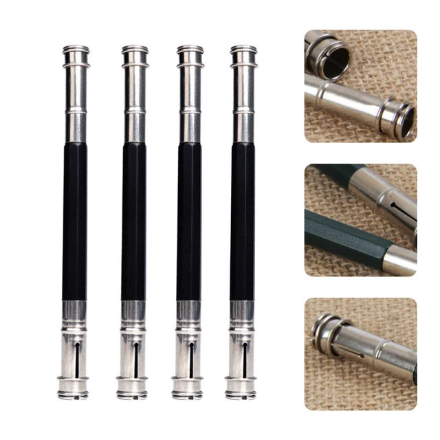 4 Pcs Pencil Lengthener Tool Pencil Extender Kids Kickstand Make