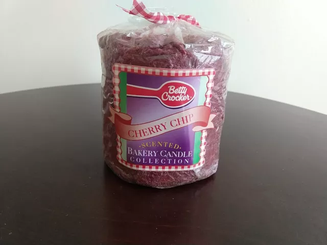Vintage Betty Crocker Cherry Chip Scented Bakery Candle Collection