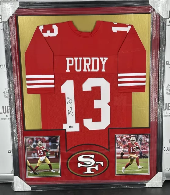 Brock Purdy San Francisco 49ers Signed Autographed White Custom Jersey –