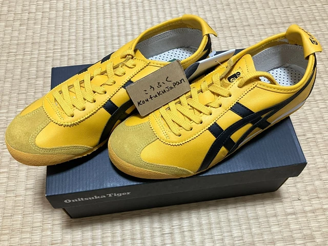 onitsuka black and yellow