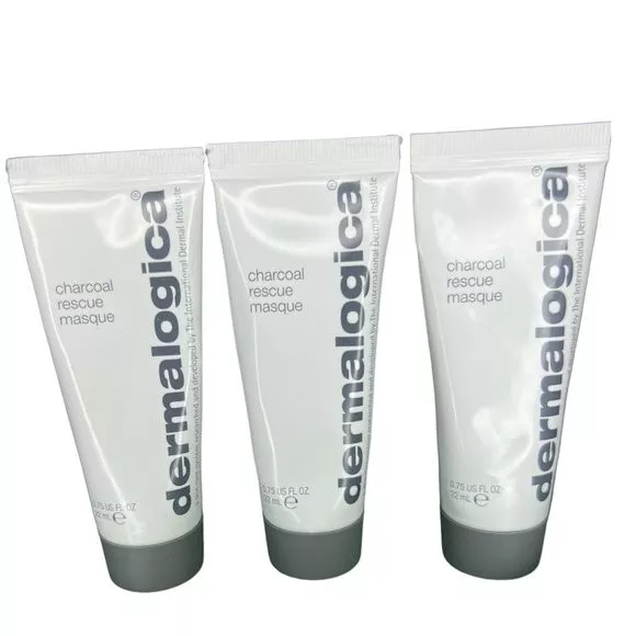 Dermalogica Charcoal Rescue Masque 22 ml / 0.75 oz X 3 tubes