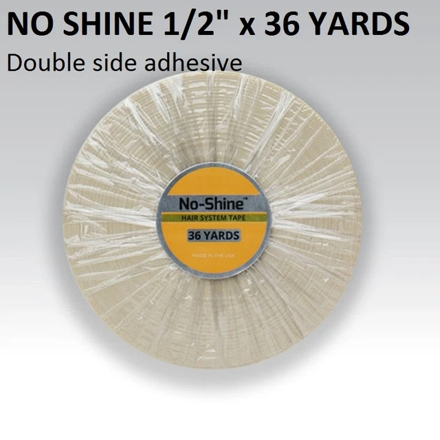 NO SHINE Support Tape 1/2 X 36 yd Roll Full Head Bond by Walker Tape Co