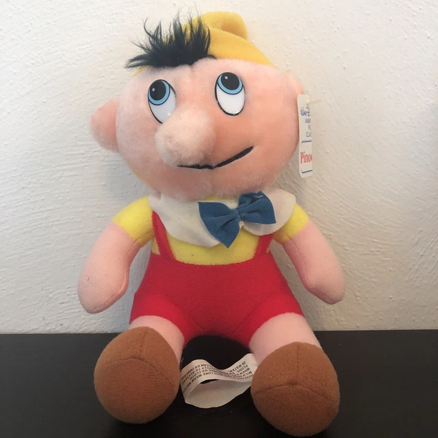 DISNEY VINTAGE PINOCCHIO PLUSH DOLL Animal Walt Disney Productions W