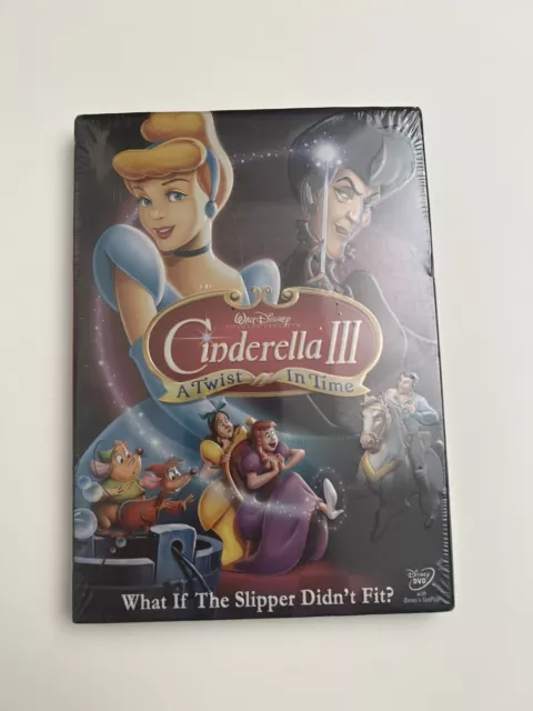 Cinderella III 3 A Twist in Time DVD [Brand New with Sleeve] SEALED