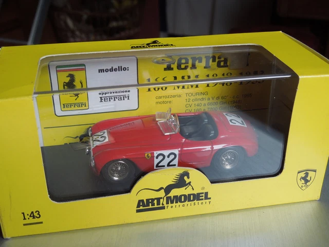 FERRARI 290 MM PROVA Rouge BEST 9063 1:43 de reference 9063