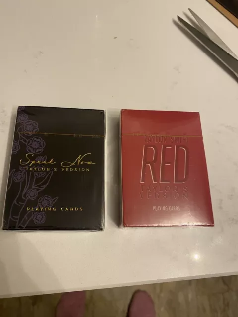 Taylor Swift Playing Cards Red (Taylor’s Version)+Speak Now (Taylor’s Version)