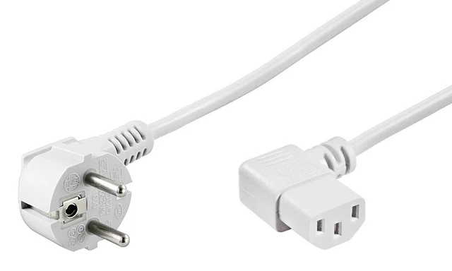 Cable de alimentación; NK 102 W-300 3m BLANCO