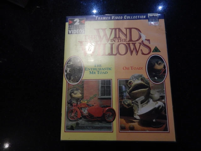THE WIND IN the willows the enthusiastic mr toad and oh toad! VHS tape ...