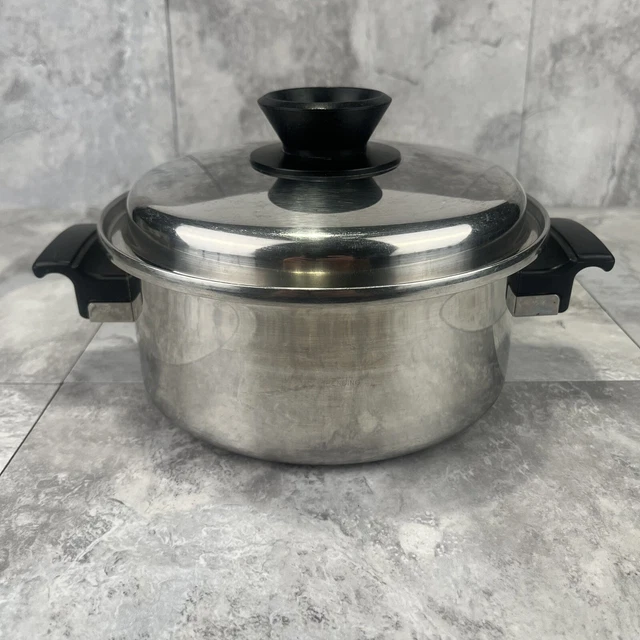 Casserole Regal PYRO 18/8 Acier Inoxydable 1.5 Qt Avec Insert Cuisson Et Couvercle – USA