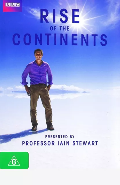 Rise of The Continents DVD    2 Discs Prof Iain Stewart BBC. EXCELLENT CONDITION