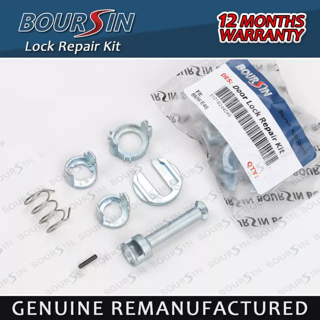 Door Lock Cylinder Barrel Repair Kit For BMW E46 323i 325i 328i 330i M3 1998-06 3