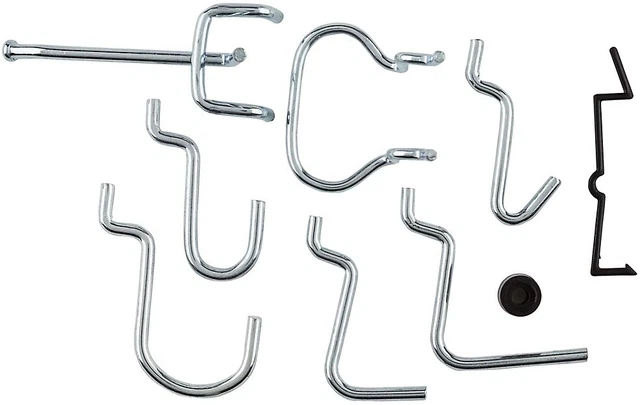 National Hardware N112-060 V2394 Lock Peg Hook Assortment, Zinc Plated