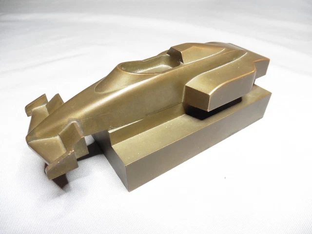 DV8759 MAJORETTE RARE UNIQUE MAITRE MODELE BRABHAM RENAULT Ref 232 MOULE BRONZE
