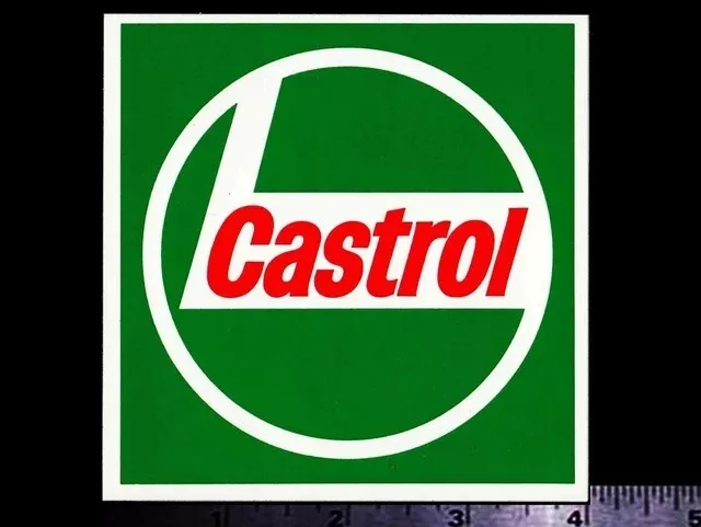 CASTROL Oil Classic Vintage alter Stil Autoaufkleber Aufkleber 100 mm