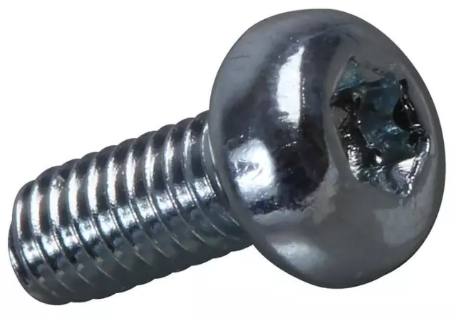 M2.5 X 6mm Carbon Steel Tray Torx Head Machine Screw, 100 Pack - MP008232