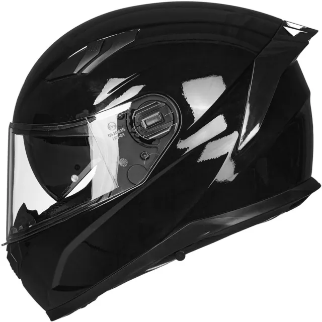 ILM Pre-Owned Motorcycle Full Face Snowmobile Helmet Pinlock Dual Visor DOT 129