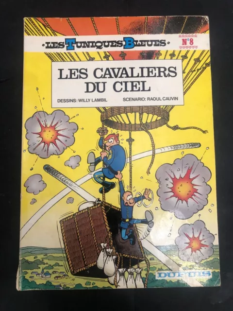 Les tuniques bleues N°8 Les cavaliers du ciel - EO de 1976 bon état