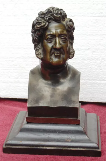 rare ancien magnifique beau bronze du roi louis Philippe époque 19 eme très fin