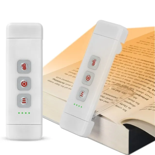 USB Book Reading Light Clip on Mini LED Portable Bookmark Read Lamp  Bookworms