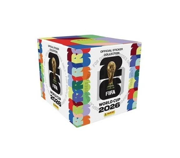 2026 PANINI FIFA World Cup 50 Pack Sticker Box (350 Stickers) US/Canada ...