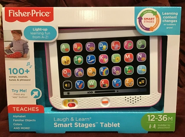 Fisher-Price Laugh & Learn Smart Stages Tablet Pink
