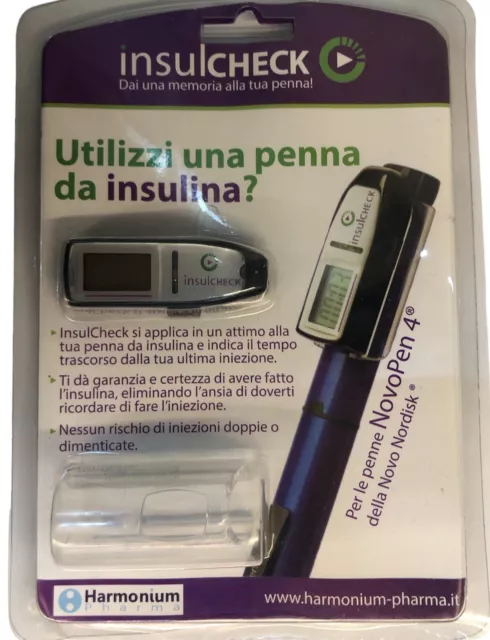 Insulcheck NovoPen la Certezza di aver fatto l'Insulina