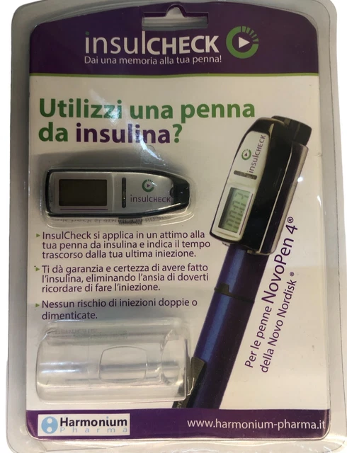 Insulcheck NovoPen la Certezza di aver fatto l'Insulina