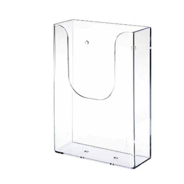 Scaffale in plastica trasparente - rack file stoccaggio display rack cancelleria
