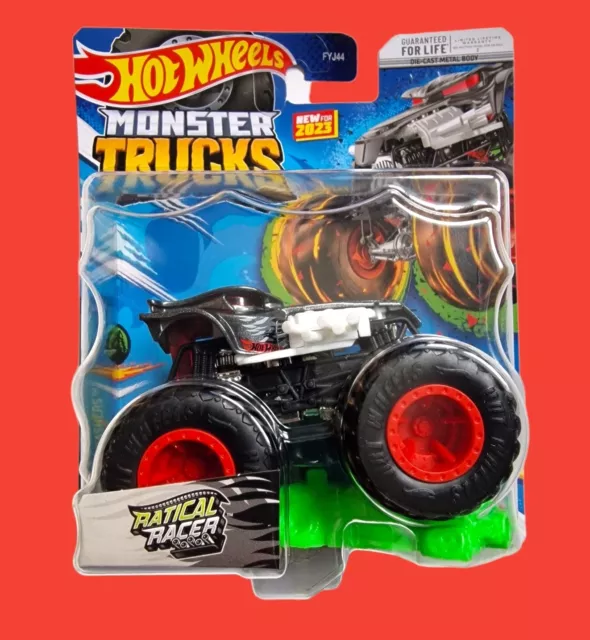 Hot Wheels Monster Trucks Oversized CAGE RATTLER Released 2023