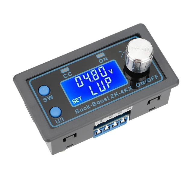 ADJUSTABLE DC BUCK Boost Converter Power Supply Voltage Module Step Up ...