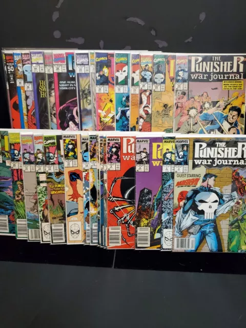 🚨 PUNISHER Lot, Marvel Comics, 130 Issues, Full Short Box 🚨