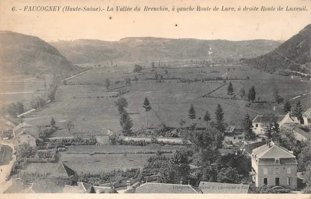 CPA - Faucogney - La Valley of / The Breuchin, IN Left La Road Lure