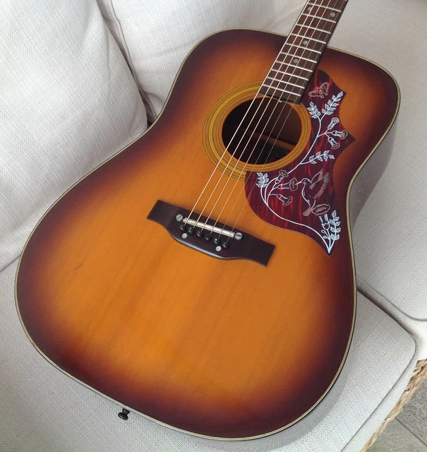 KAY K520 HUMMINGBIRD Acoustic Guitar Great Condition 85.00