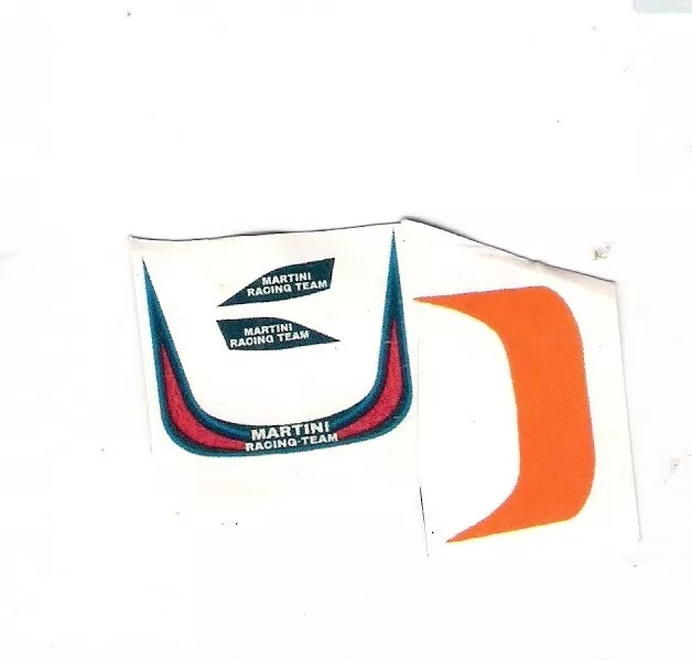 1/64 HO SLOT Car Decal - Martini Racing Team Nose / Wing Decals $1.99 ...