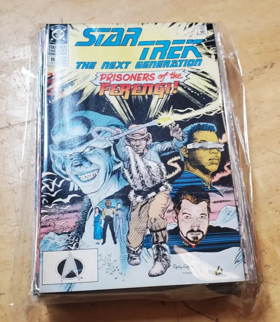 1989-1996 Star Trek:Next Generation DC Comic Book Lot of 25+ Diff  (CBSet-761)