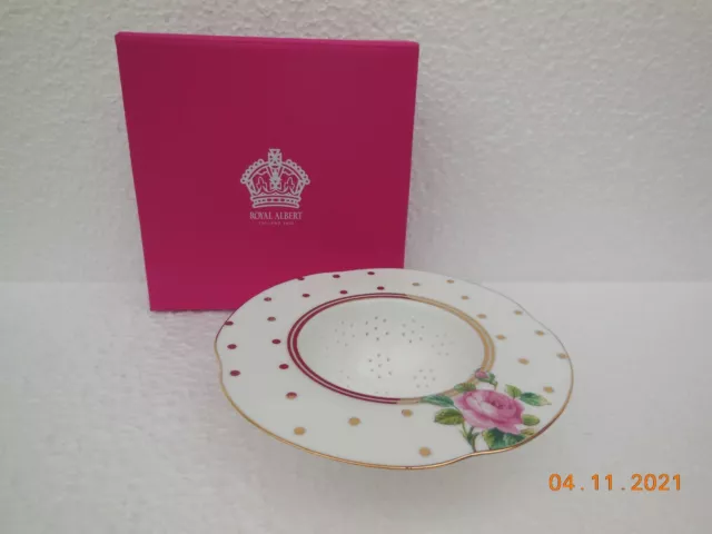 Royal Albert New Country Roses Party Tea Strainer Brand New