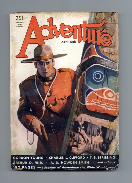ADVENTURE PULP/MAGAZINE VOL. 82 #3 GD 1932 £9.72 - PicClick UK