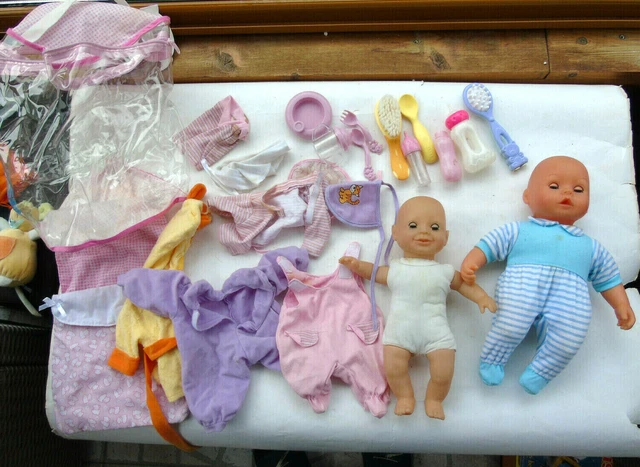 Poupee Poupon Bebe Jouet Avec Accesoires Vetements Jeux Baby Toy Game
