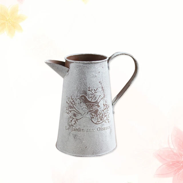 VASO DA FIORI in Latta Vasi Balcone Fioriera Secchio Abbraccio EUR 17