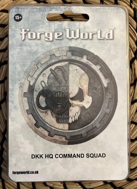 Figurines Warhammer 40K – Death Korps Of Krieg HQ Command Squad (Forge World)