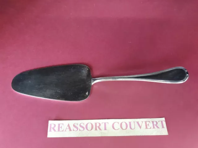 Pelle Gâteau Tarte Gâteau Jonc 26 Cm Saint Medard Bel Etat Métal Argenté