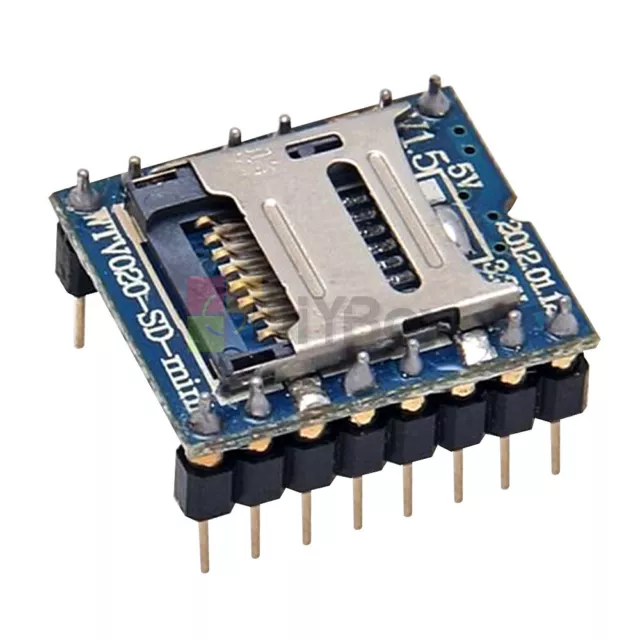 U-disk audio player TF SD card voice module MP3 Sound WTV020-SD-16P arduino D