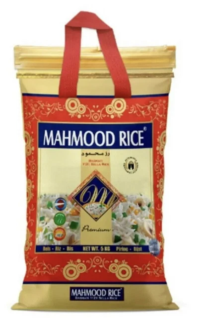 Mahmood Indian Sella Reis Basmati aus Indien 10 kg