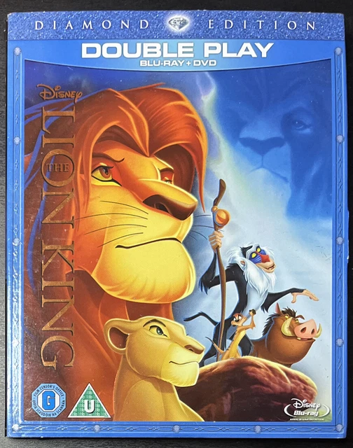 THE LION KING (Diamond Edition) [Bluray + DVD] [Region Free] £3.49