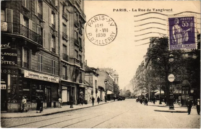 CPA PARIS 15e - Place et square du commerce (115209)