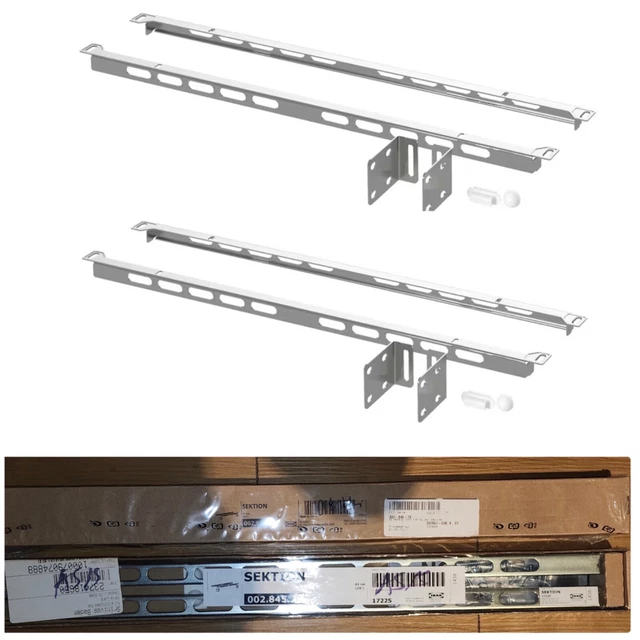 DOS Juegos de Riel Superior Ventilado Reforzado IKEA SEKTION 24" 002.845.79